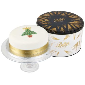 Soft Iced Christmas Cake In A Bettys Cake Tin