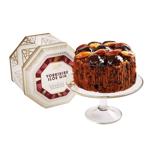 Yorkshire Sloe Gin Fruit Cake in a Tin