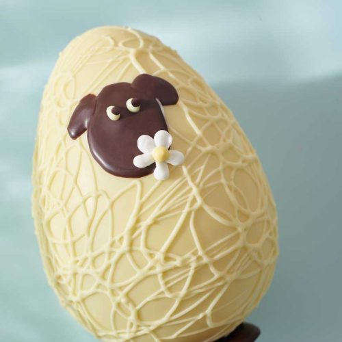 Jenny the Sheep White Chocolate Easter Egg V2