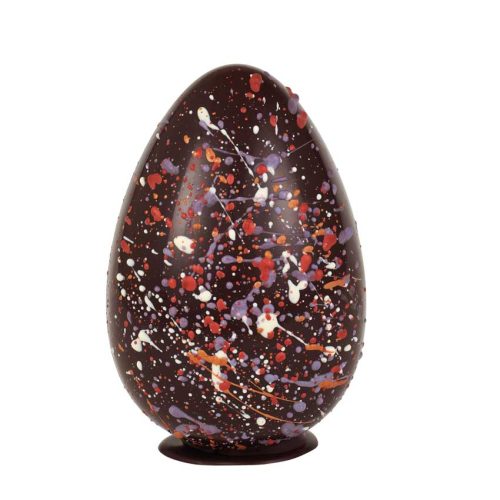 Speckled Dark Chocolate Easter Egg No Box Cut Out