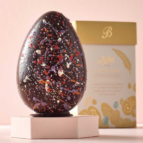 Speckled Dark Chocolate Easter Egg With Box