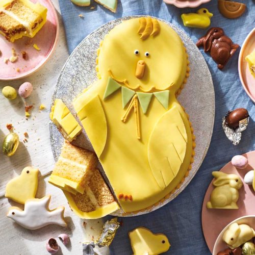 Easter Chick Lemon Cake V1